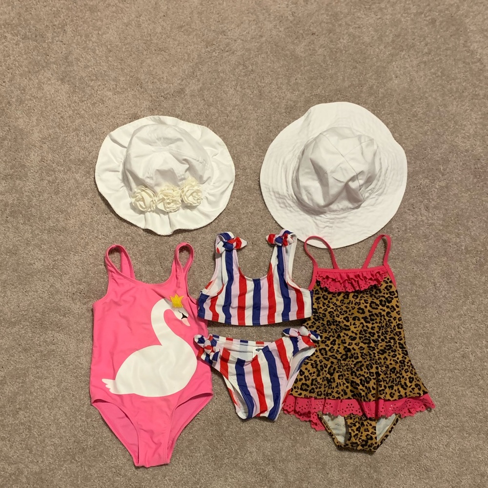 Toddler girls 3T bathing suit bundle